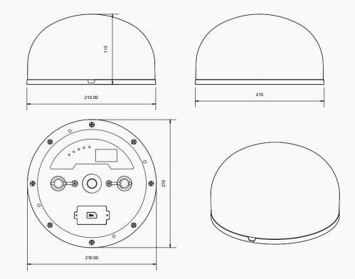 GNSS位移监测传感器